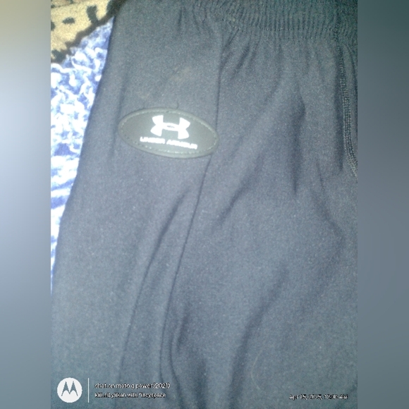 Under Armour Coldgear Black Compression Leggings BaseLayer Pants Sz M - Picture 2 of 6
